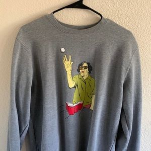 VANS BEERPONG GRANNY CREWNECK SWEATSHIRT